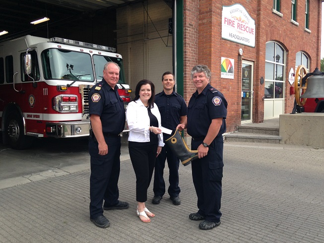 Kawartha Lakes Professional Firefighters Association supports RMH